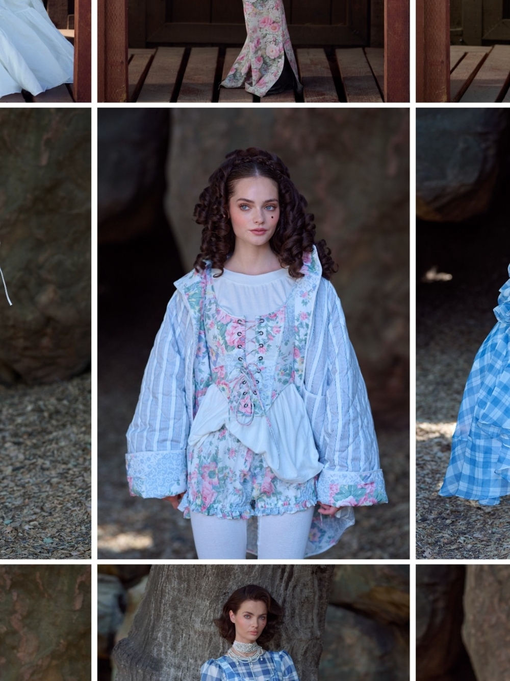 Selkie Picnic Blanket Duchess Corset - Picture 8 of 10